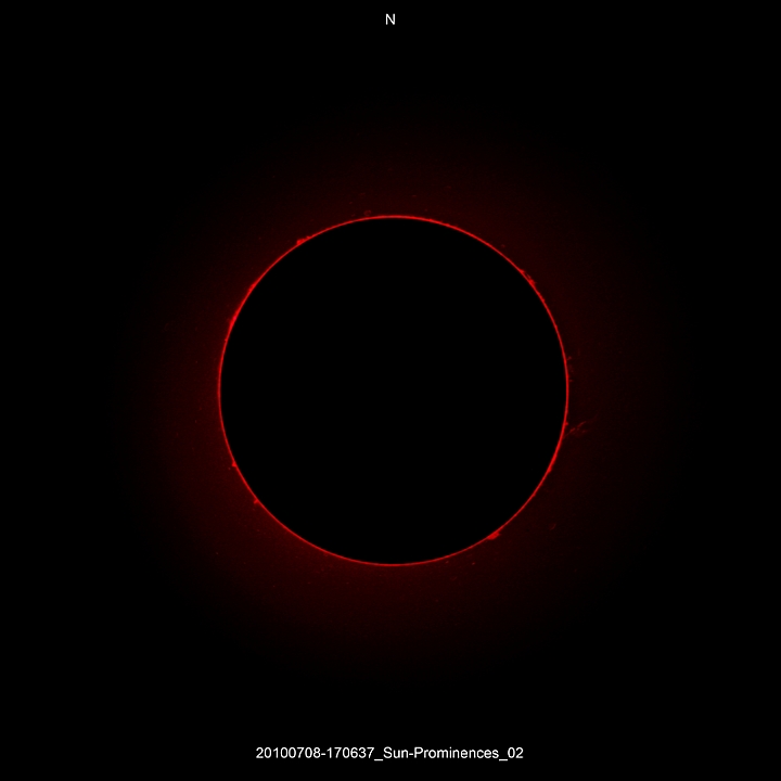 20100708-170637_Sun-Prominences_02.JPG -   ED-Fh d 101,9 / af 1270 (Prom.Ext-Tube) CANON-EOS5D (AFC-Filter) 400 ASA Filter: Ha0,22nm, 2*RG630, UV-IR-CUT 1 light-frame 1/400s Canon-RAW-Image, Adobe-PS-CS Reflexes from Insects  